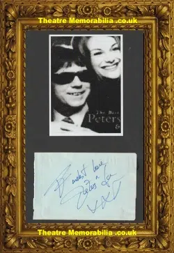 Peters and Lee Autograph Autographed Signed – Singers
