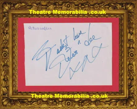 Peters and Lee Autograph Autographed Signed – Singers – Band