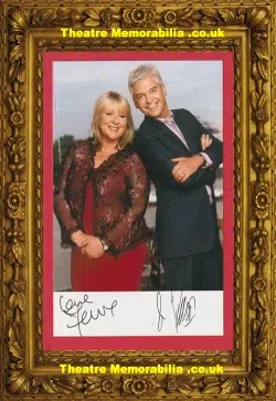 Phillip Schofield + Fern Britton Autograph Signed Picture