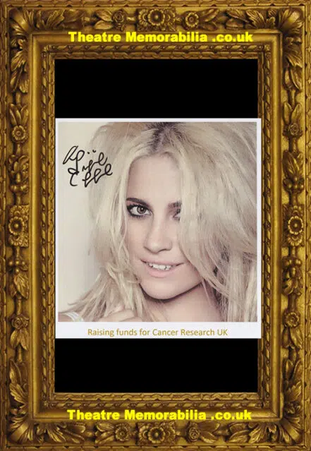 Pixie Lott Autograph Signed Glossy Picture Photograph Singer
