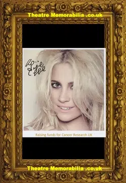 Pixie Lott Autograph Signed Glossy Picture Photograph Singer