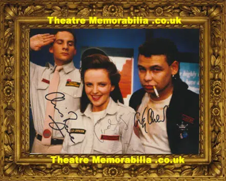 Red Dwarf Multi Signed Autographed Picture Barrie Charles Grogan