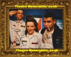 Red Dwarf Multi Signed Autographed Picture Barrie Charles Grogan