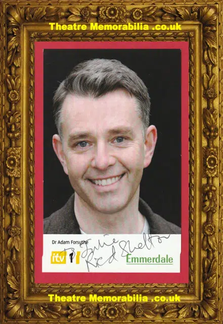 Richard Shelton Autograph Signed Picture – Emmerdale
