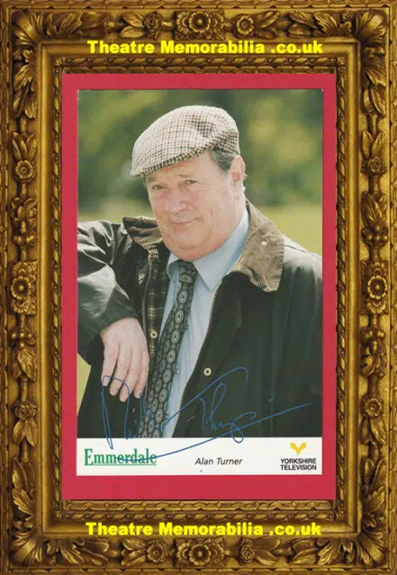 Richard Thorp Autograph Signed Picture – Emmerdale Farm