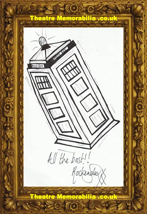 Rochenda Sandall Autograph Signed Doodle Doctor Who - Line Duty