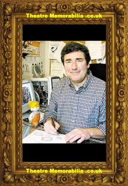Ron Ferdinand Dennis The Menace Artist Cartoon Genuine Drawing