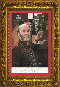 Ronald Magill Autograph Signed Picture – Emmerdale