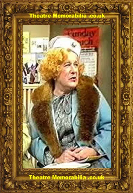 Roy Barraclough Signed Autograph Thanks Card Death Of A Salesman