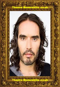 Russell Brand Autograph Signed Card British Comedian