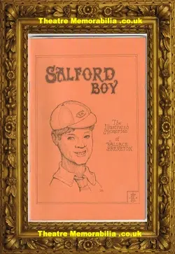 Salford Boy – Illustrated Memories Book Wallace Brereton Signed