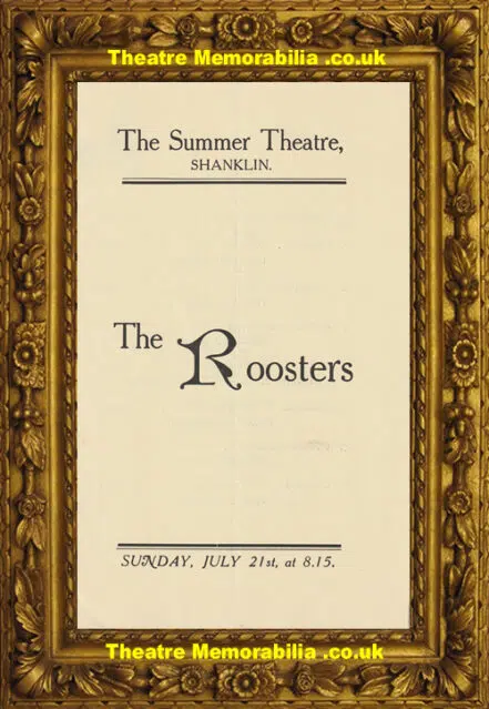 Shanklin Summer Theatre – The Roosters – 1940s