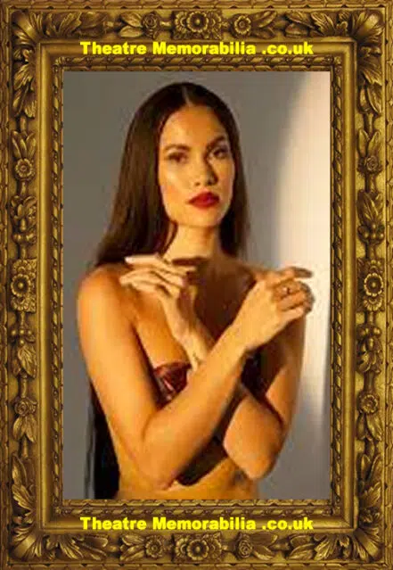 Sinead Harnett Autograph Signed Card Singer Songwriter