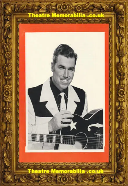 Slim Whitman Country Music – Concert Tour Programme 1956