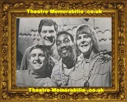Spinners Band Autograph Signed Picture Singers 1970s