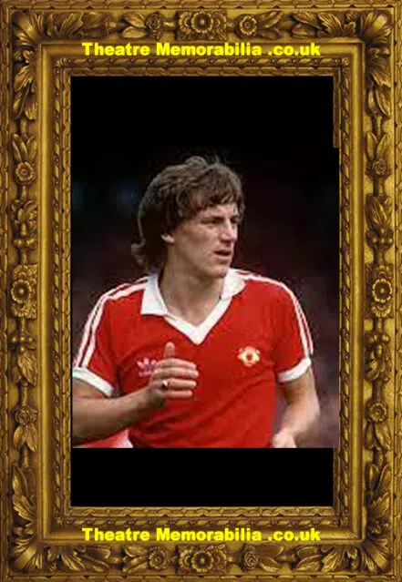 Steve Coppell Autograph Signed Doodle Ex Man Utd Footballer