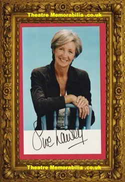 Sue Lawley Autograph Signed Picture TV Radio Presenter