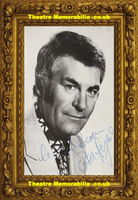 Ted Rogers Autograph Signed Picture Presenter Comedian 321 1970s
