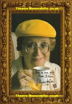 Thora Hird Autograph Signed Picture Card