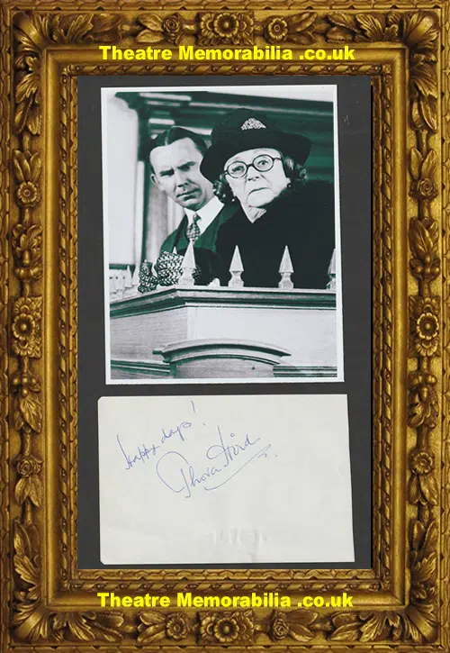 Thora Hird Autograph Signed Picture - Last Summer Wine
