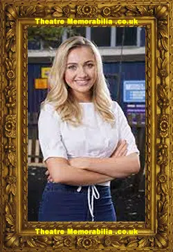Tilly Keeper Autograph Signed Card Autographed Easterners