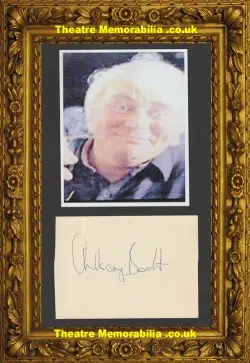 Tony Booth Autograph Signed – Actor