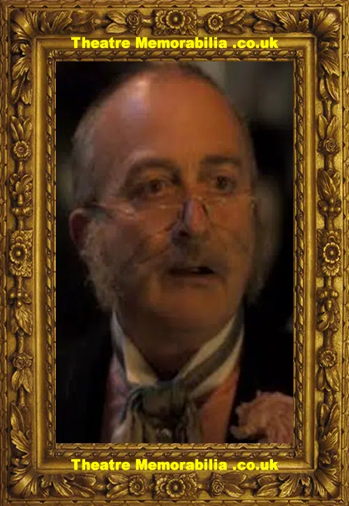 Tony Robinson Autograph Signed Script Sheet Hogfather