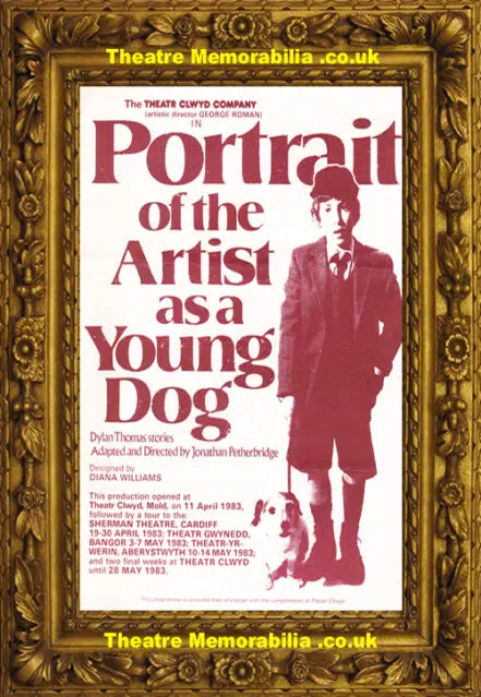 Wales Clwyd Theatre – Portrait Of The Artist As A Young Dog 1983