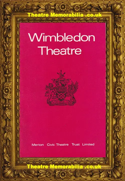 Wimbledon Theatre - Marlene Ditrich Concert Programme 1973
